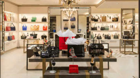 Luxury shoes and purses at Stiletto